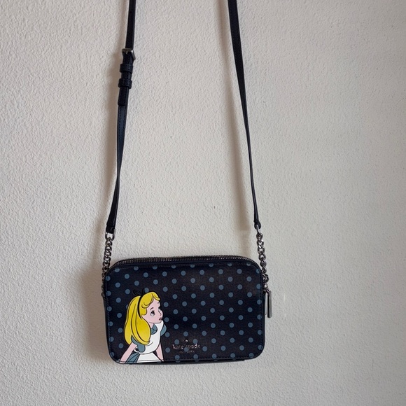 Kate Spade X Disney Alice in Wonderland Crossbody Handbag - Picture 2 of 11